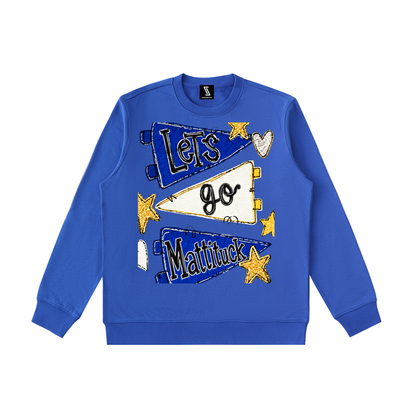 Lets Go Mattituck Essential Heavyweight Crewneck Sweatshirt