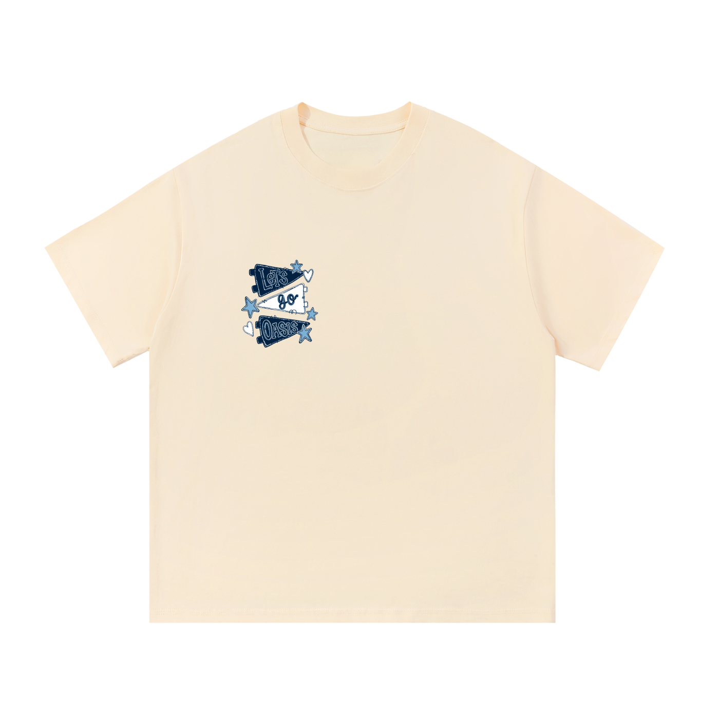 Lets Go Oasis Essential Oversized Cotton T-Shirt