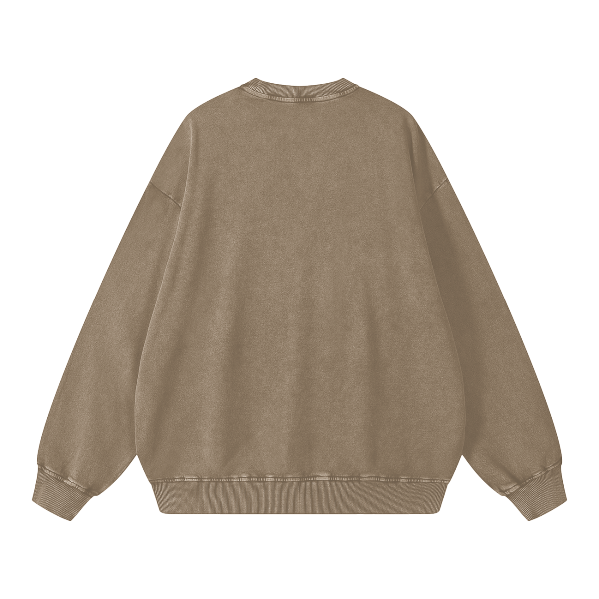 Basic 3 Fenway Snow Washed Oversized Sweatshirt