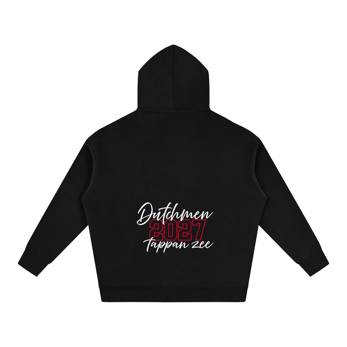 Cursive Front Tappan Zee Oversize Fleeced Hoodie