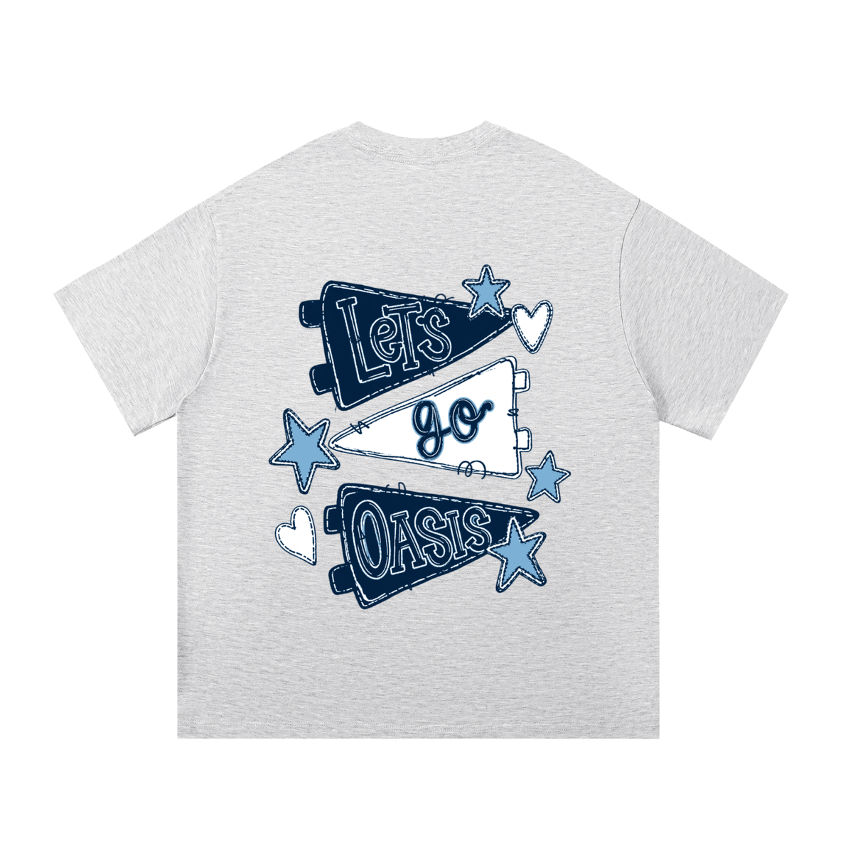 Lets Go Oasis Essential Oversized Cotton T-Shirt