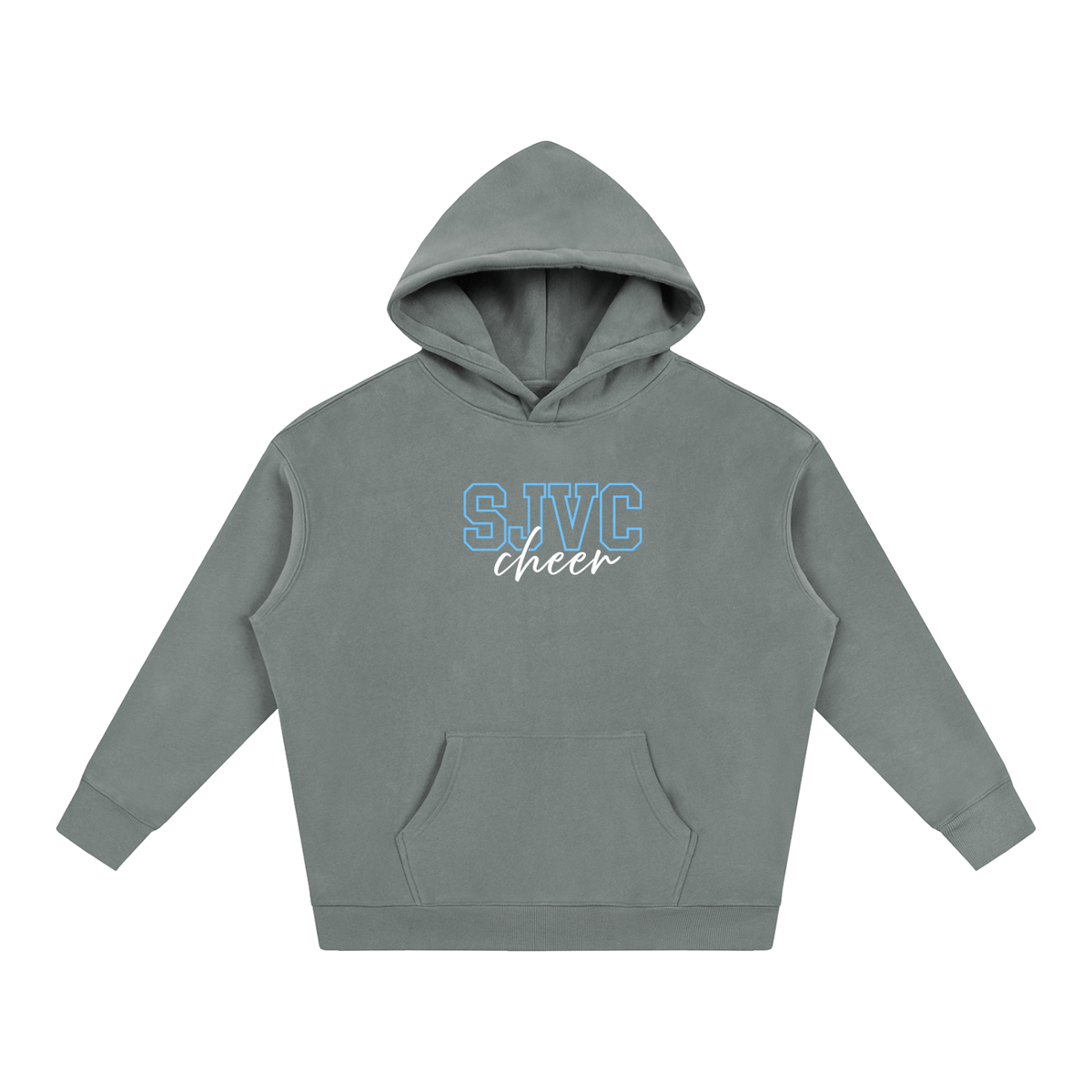 Cursive Front Saint James Oversize Fleeced Hoodie