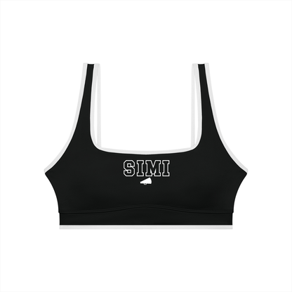 Basic 4 Simi Valley Women's Color Block Yoga Sports Bra