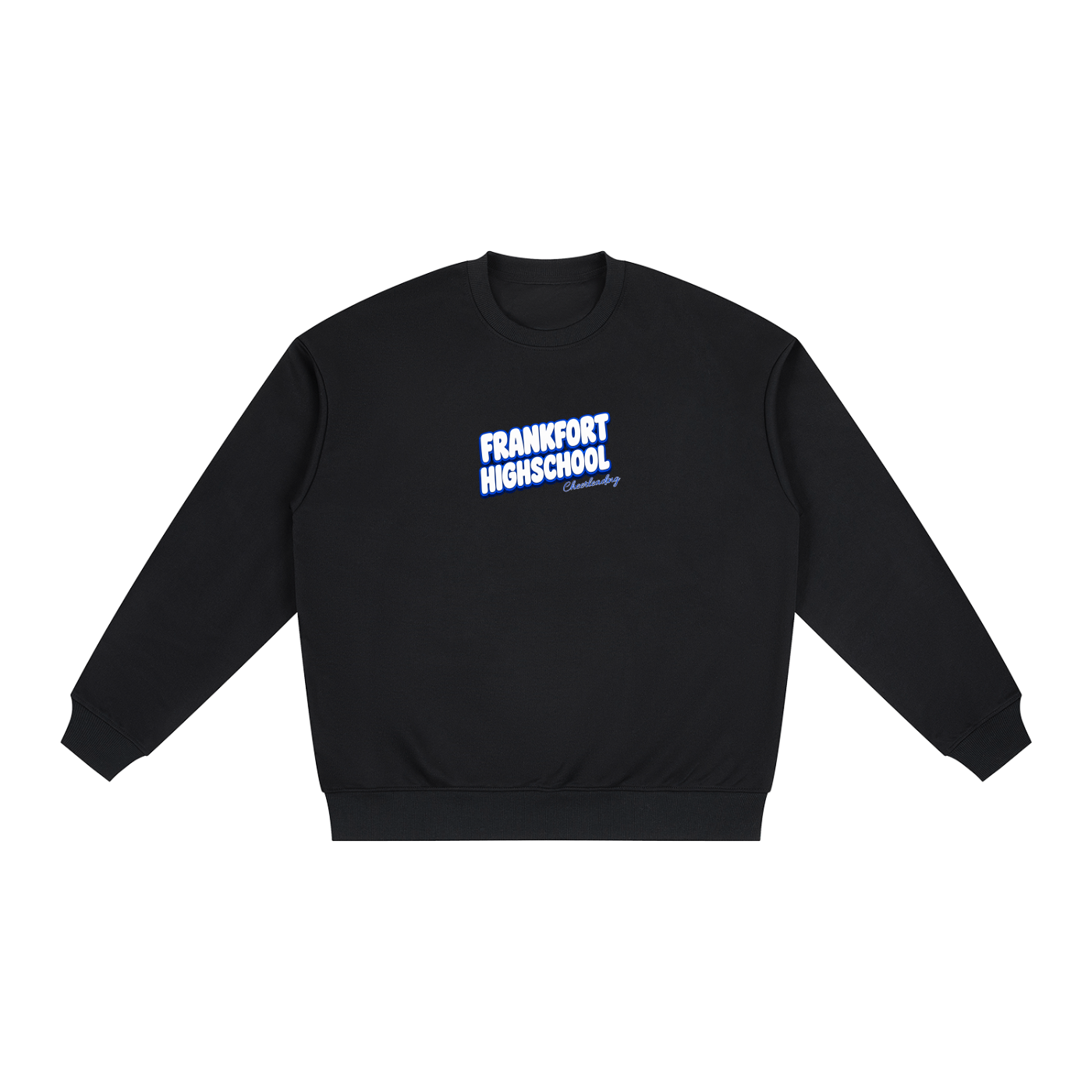 Bubble Drop Shoulder Crewneck Sweatshirt