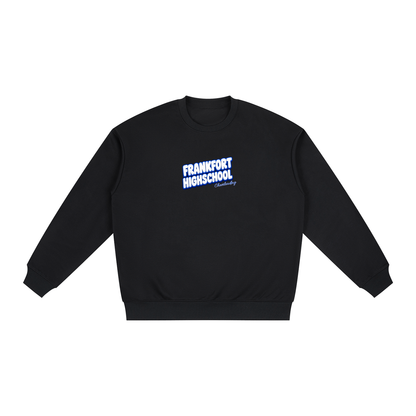 Bubble Drop Shoulder Crewneck Sweatshirt