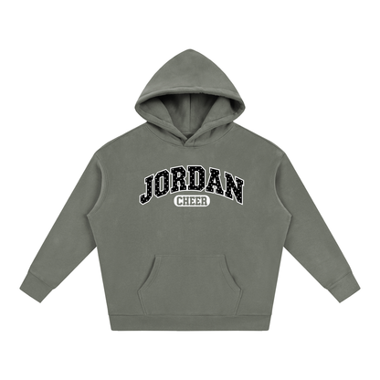 Polka Dot Oversize Fleeced Hoodie