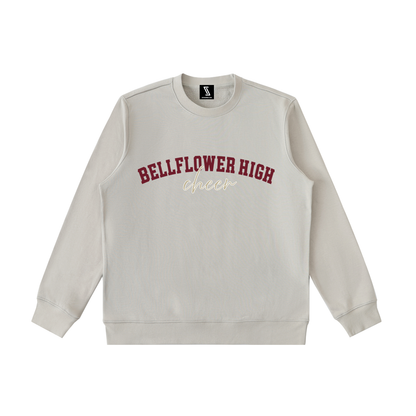 Cursive Bellflower Essential Heavyweight Crewneck Sweatshirt
