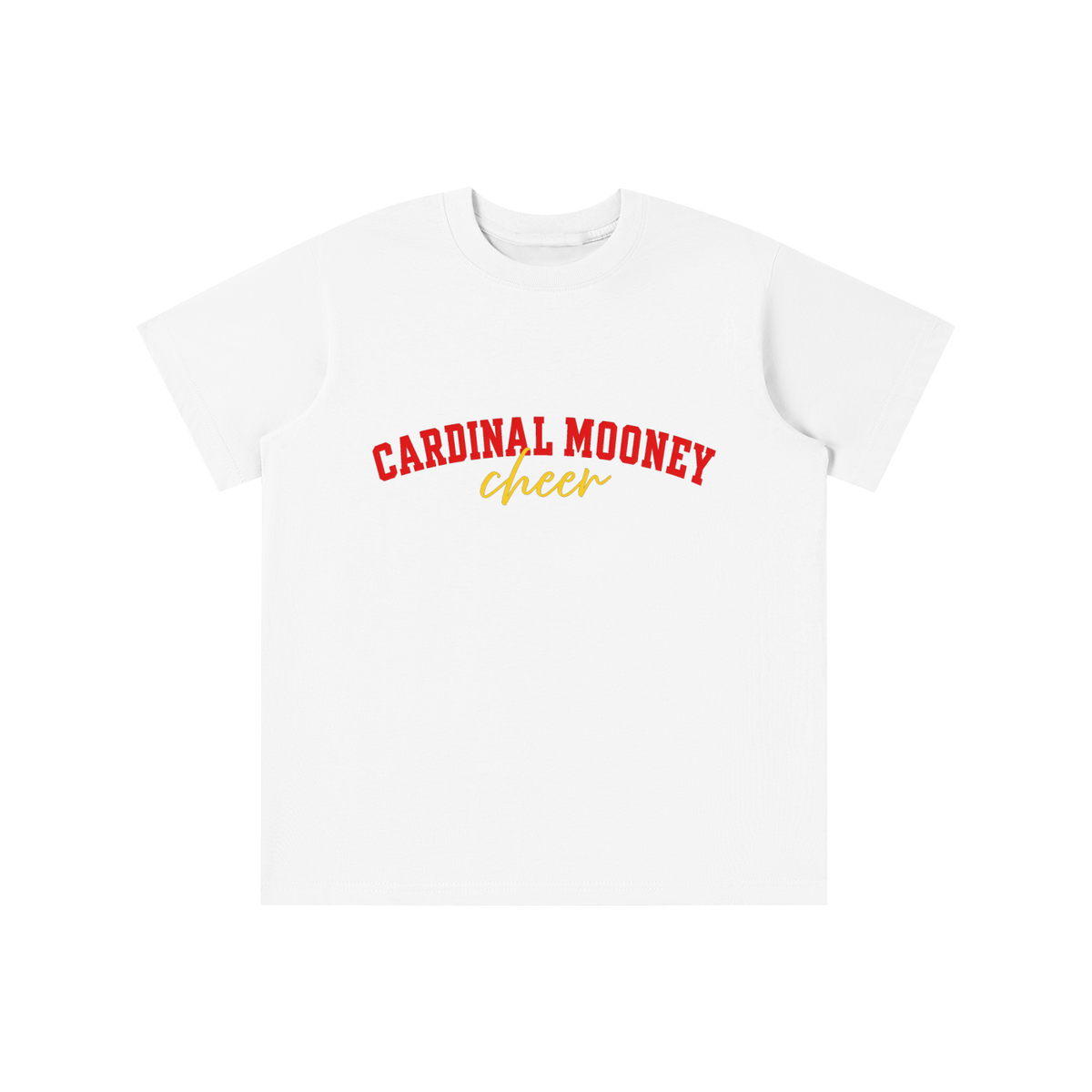 Cursive Cardinal Mooney Essential Kids' T-shirt