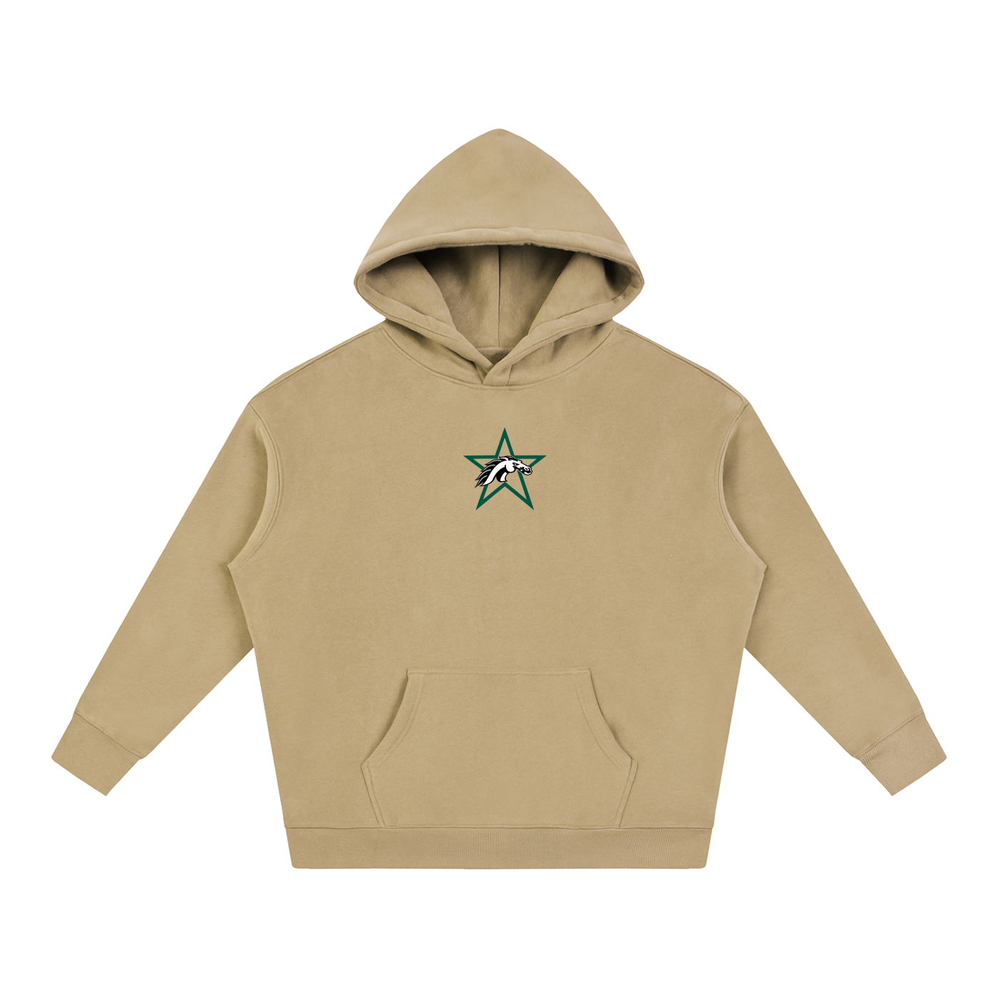 Vector Star Front Lakewood Ranch Oversize Fleeced Hoodie