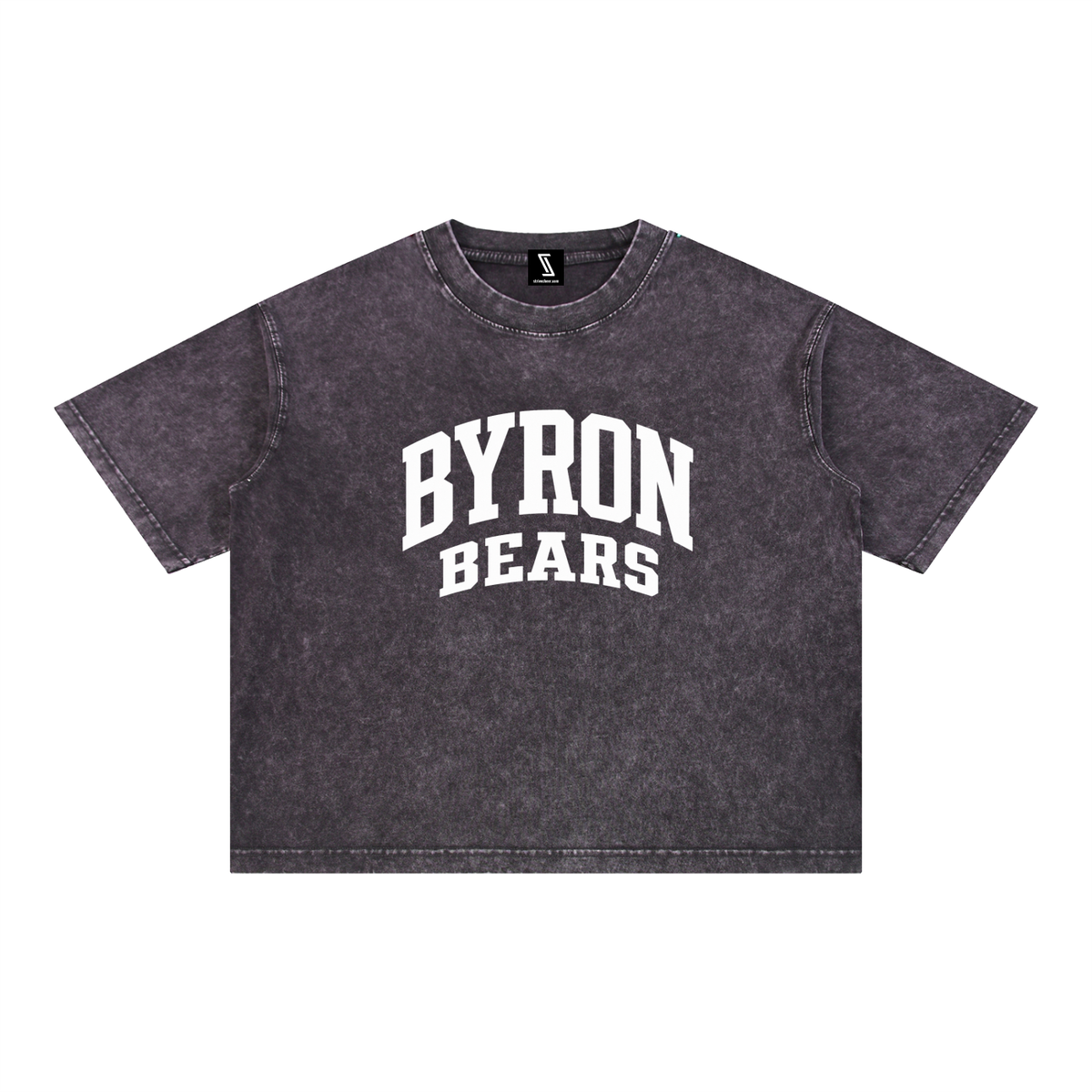 Mineral Wash Boxy Cotton T-Shirt