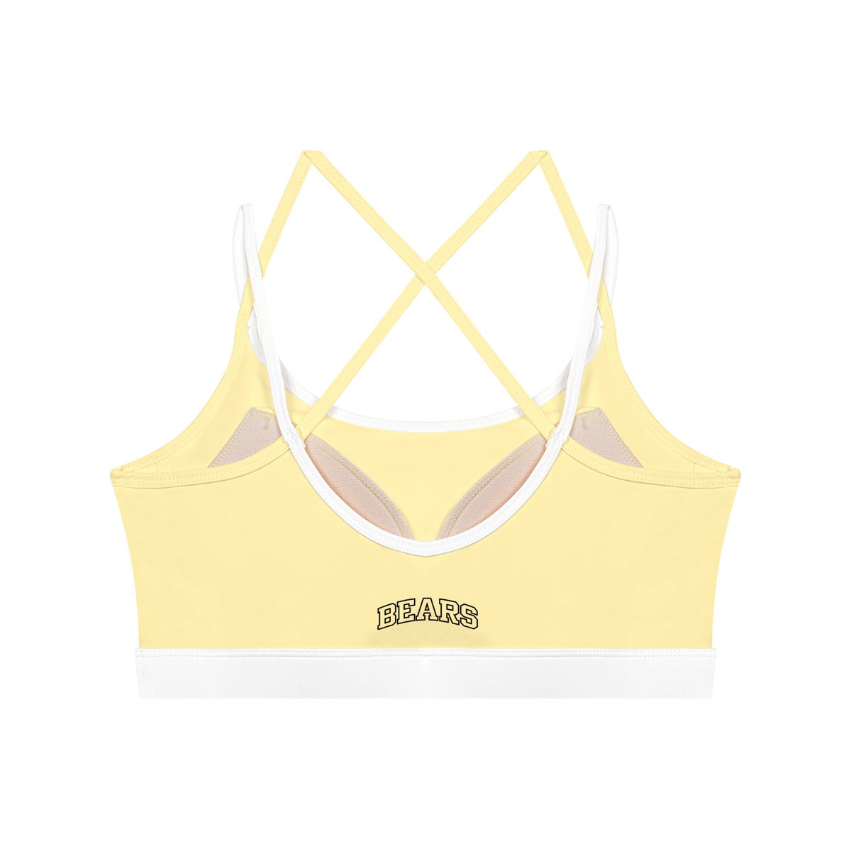 Women's Color Block Yoga Sports Bra