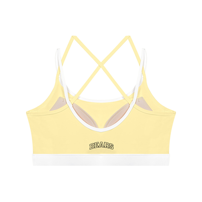 Women's Color Block Yoga Sports Bra