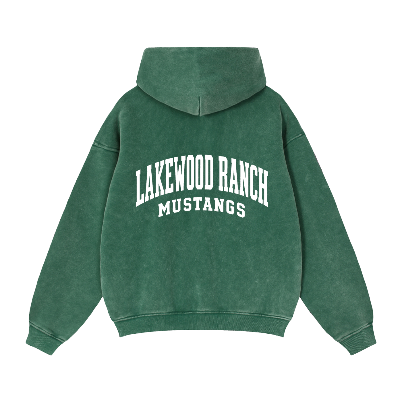 Zip-Through Boxy Fleece Hoodie