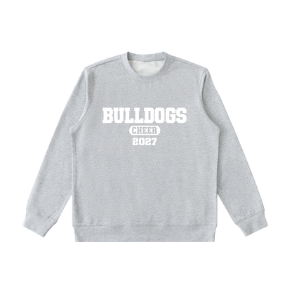 Old School Green Bulldogs Essential Heavyweight Crewneck Sweatshirt