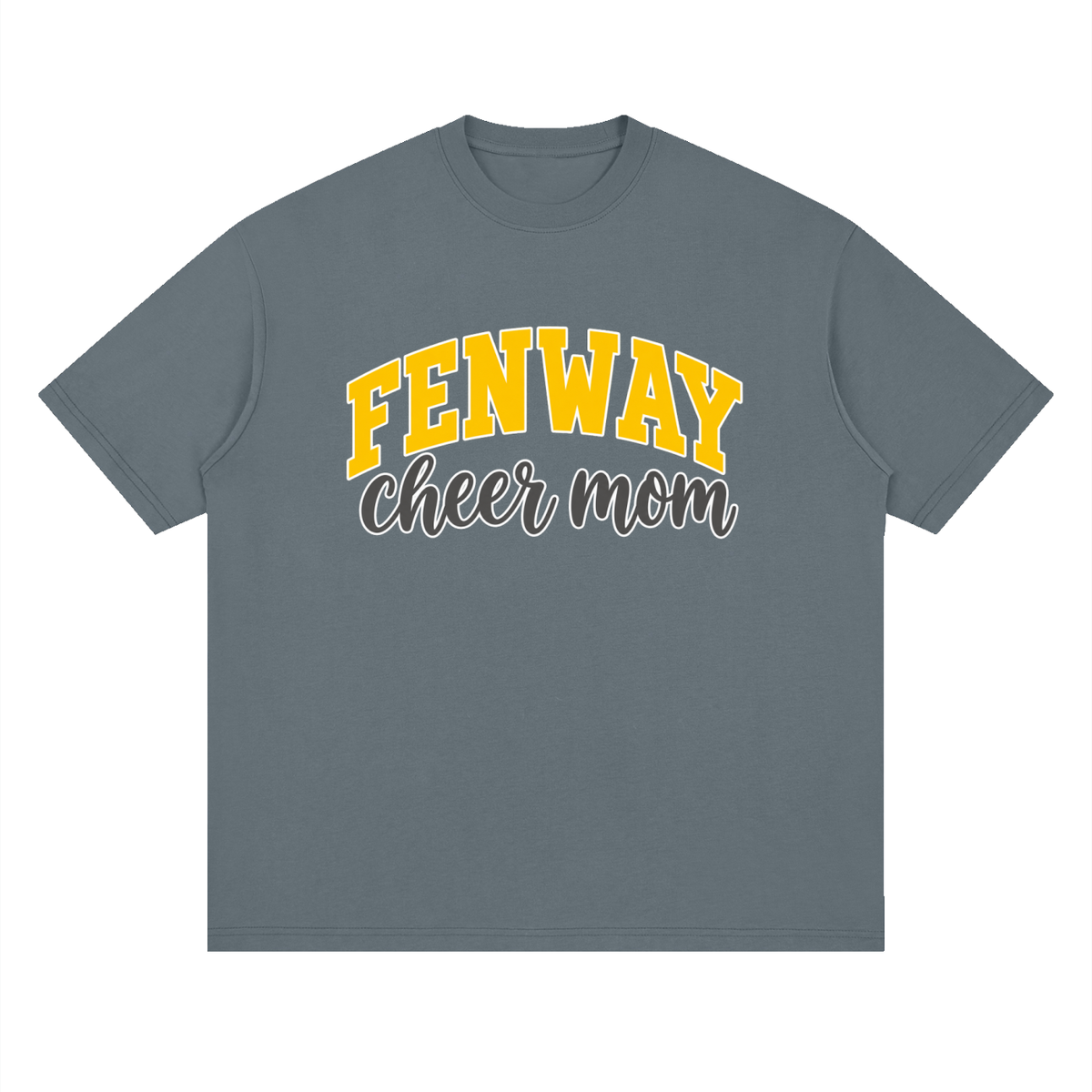 Cheer Mom Fenway Oversized Drop Shoulder T-Shirt
