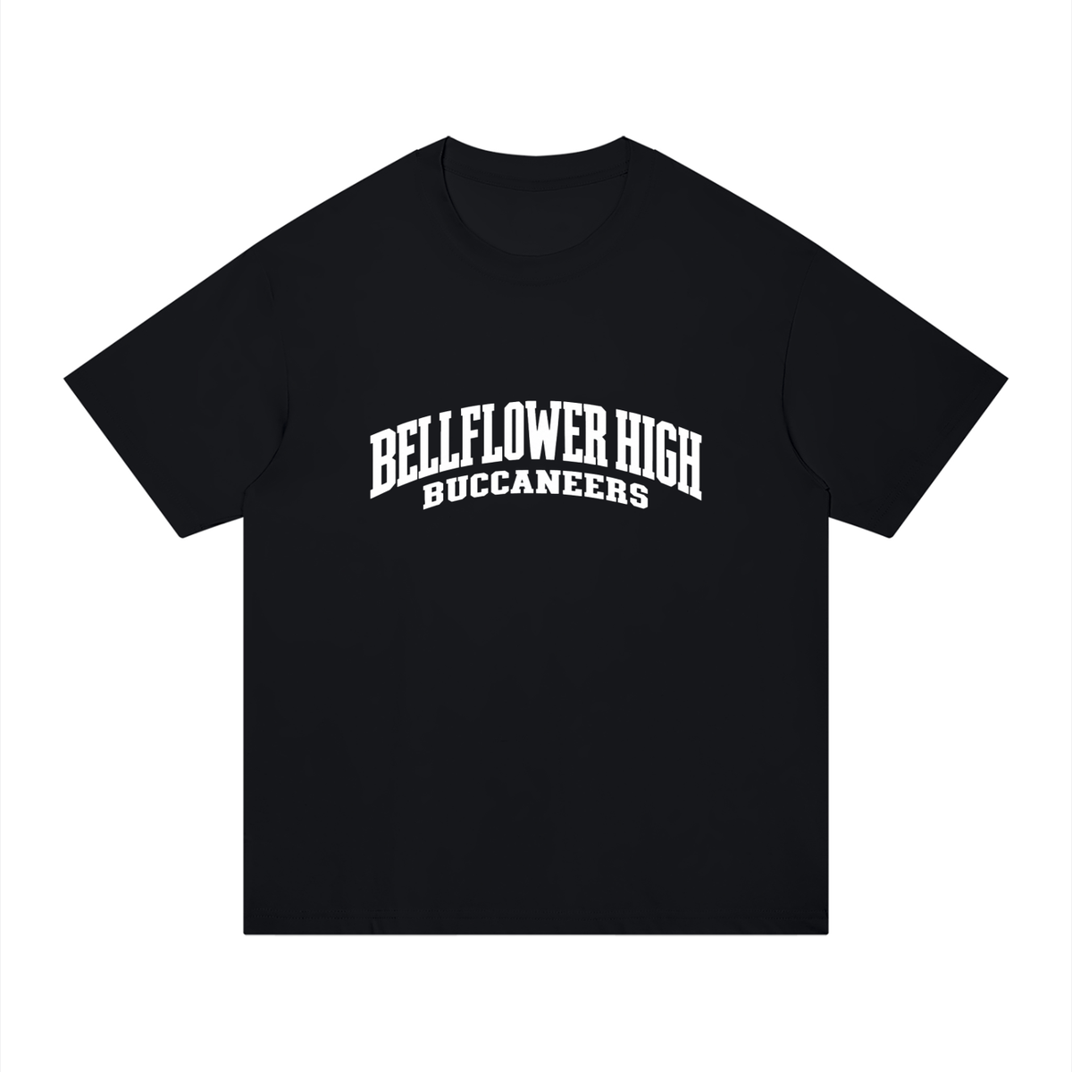 Basic 2 White Bellflower Unisex Regular Fit Cotton T-Shirt