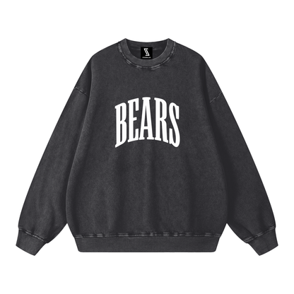 Snow Washed Oversized Sweatshirt