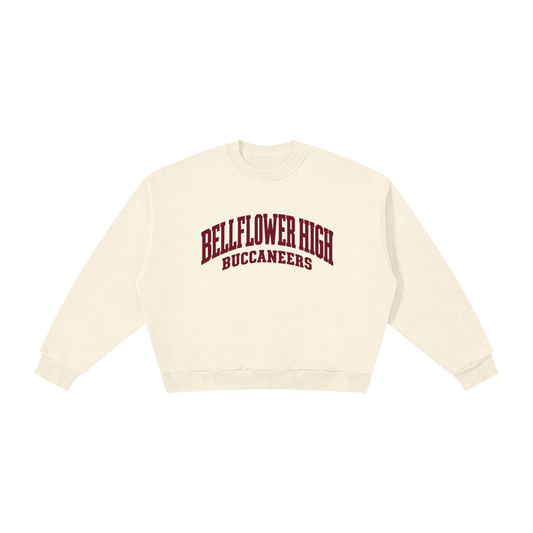Boxy Fleece Crewneck Sweatshirt