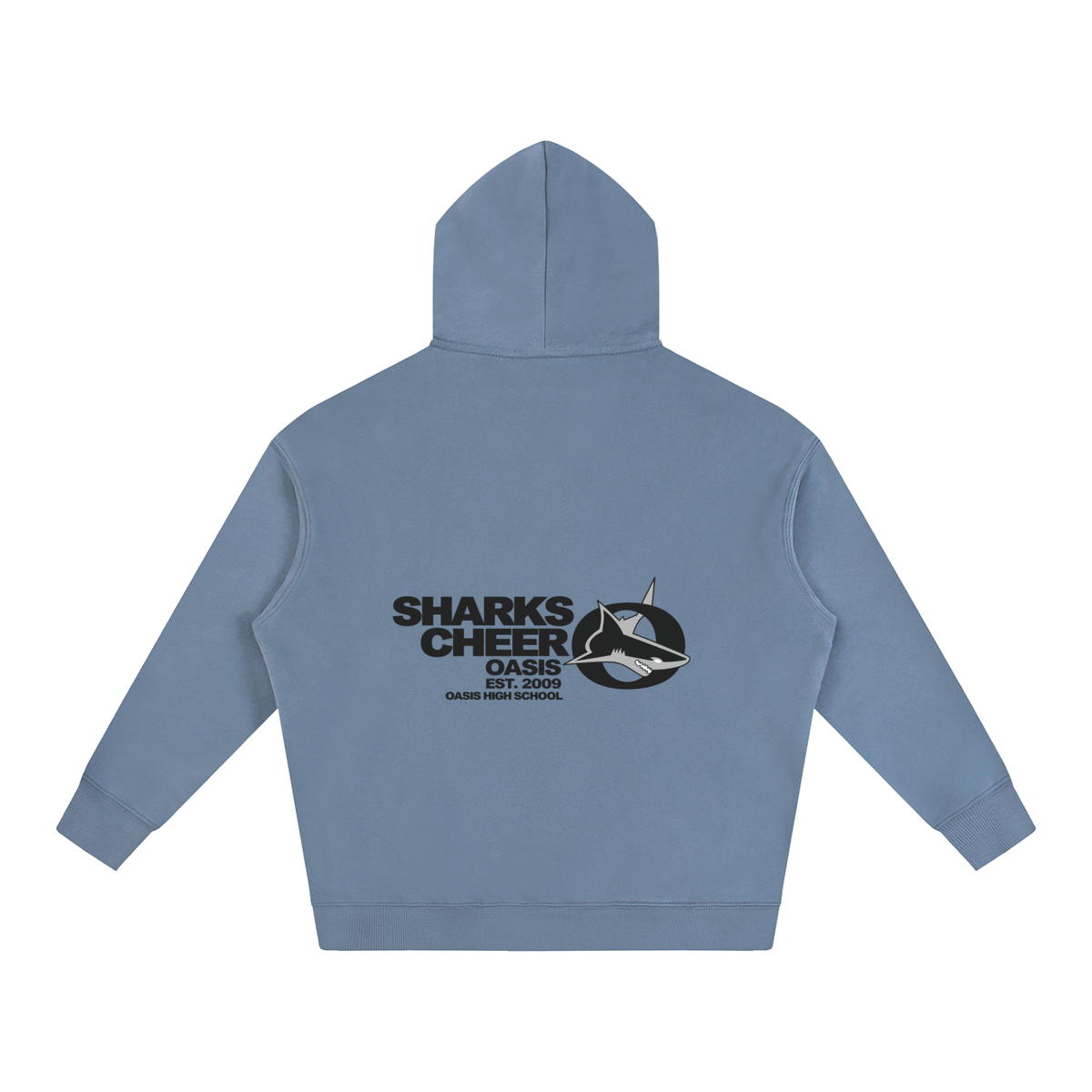 Vector Star Front Oasis Oversize Fleeced Hoodie