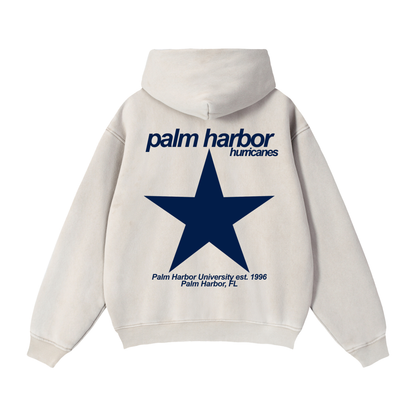 Zip-Through Boxy Fleece Hoodie