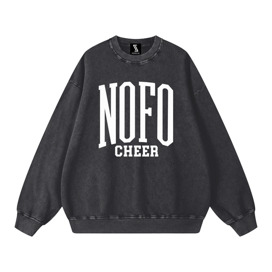 Basic 3 North Fork Snow Washed Oversized Sweatshirt