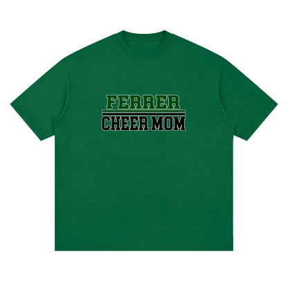 Cheer Mom Streetwear Loose Drop Shoulder T-Shirt