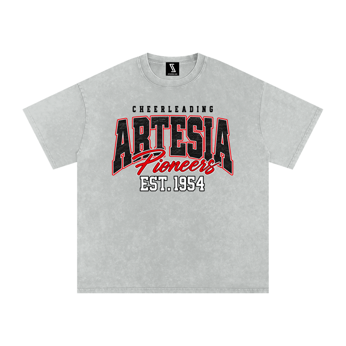 Vintage Artesia Snow Washed Oversized Cotton T-Shirt