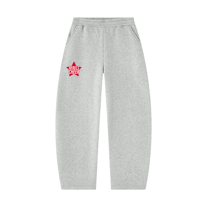Unisex Barrel Leg Sweatpants
