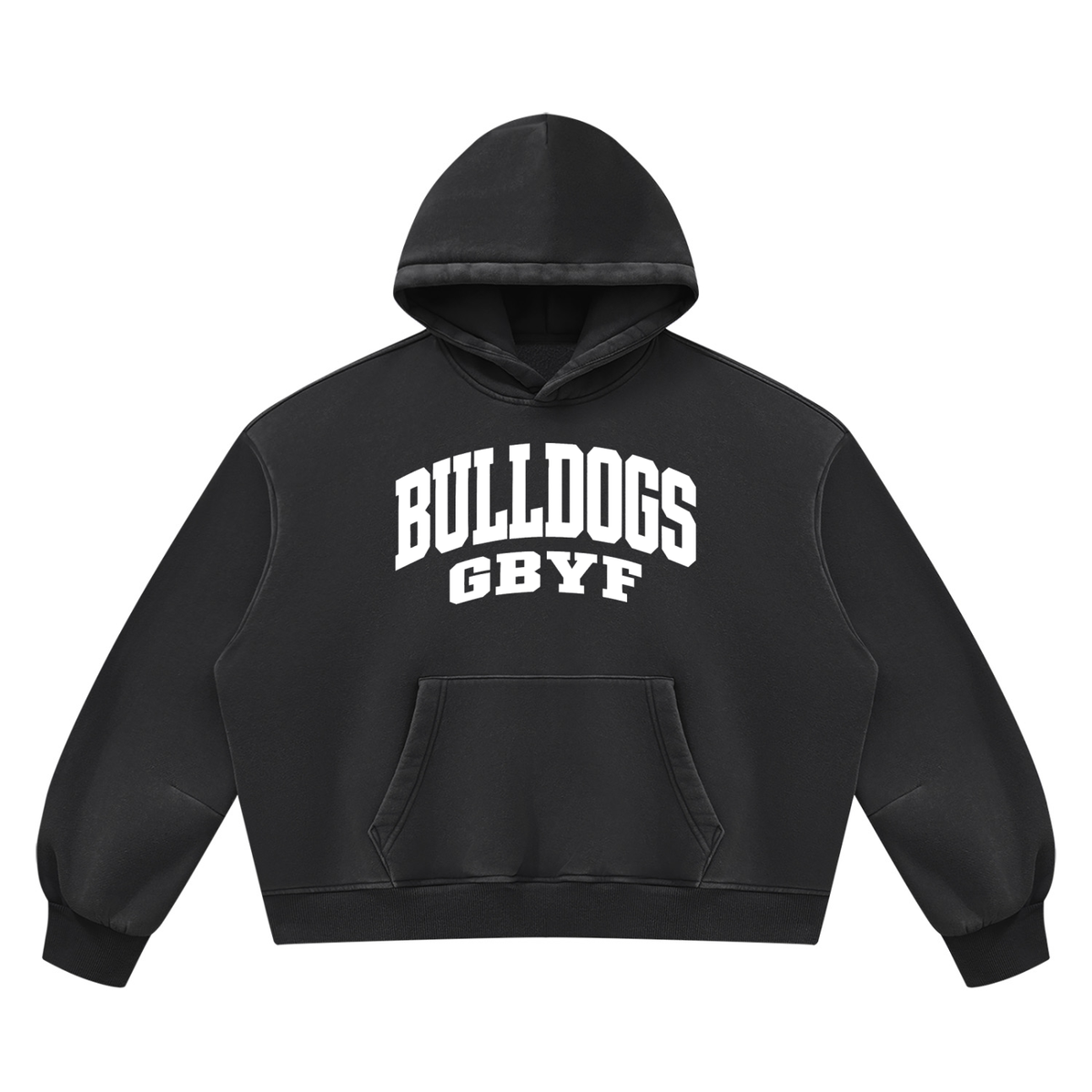 Unisex Vintage Wash Boxy Fleece Hoodie