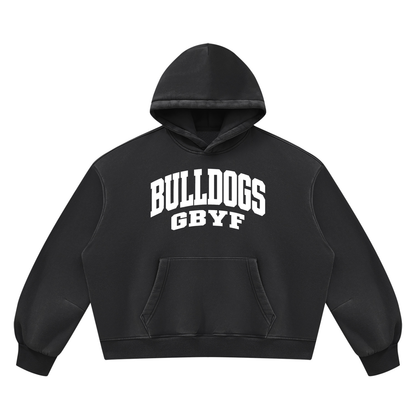 Unisex Vintage Wash Boxy Fleece Hoodie
