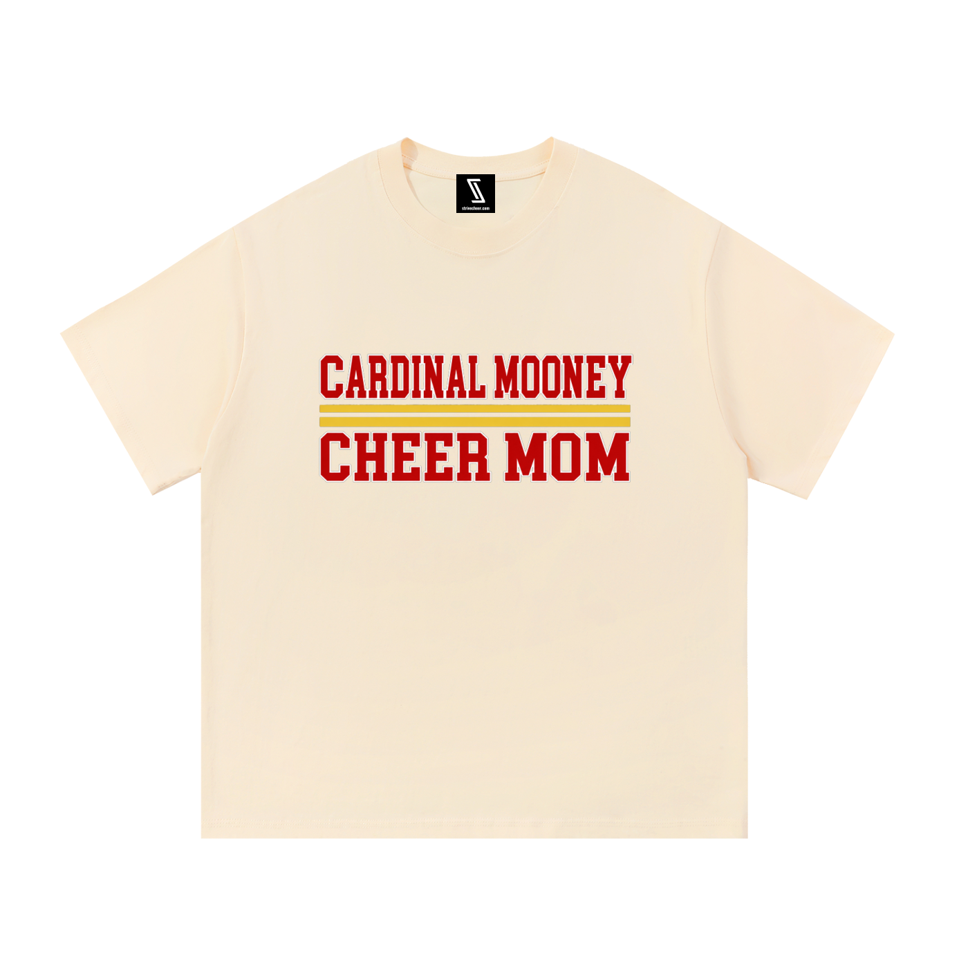 Mom Cardinal Mooney Essential Oversized Cotton T-Shirt