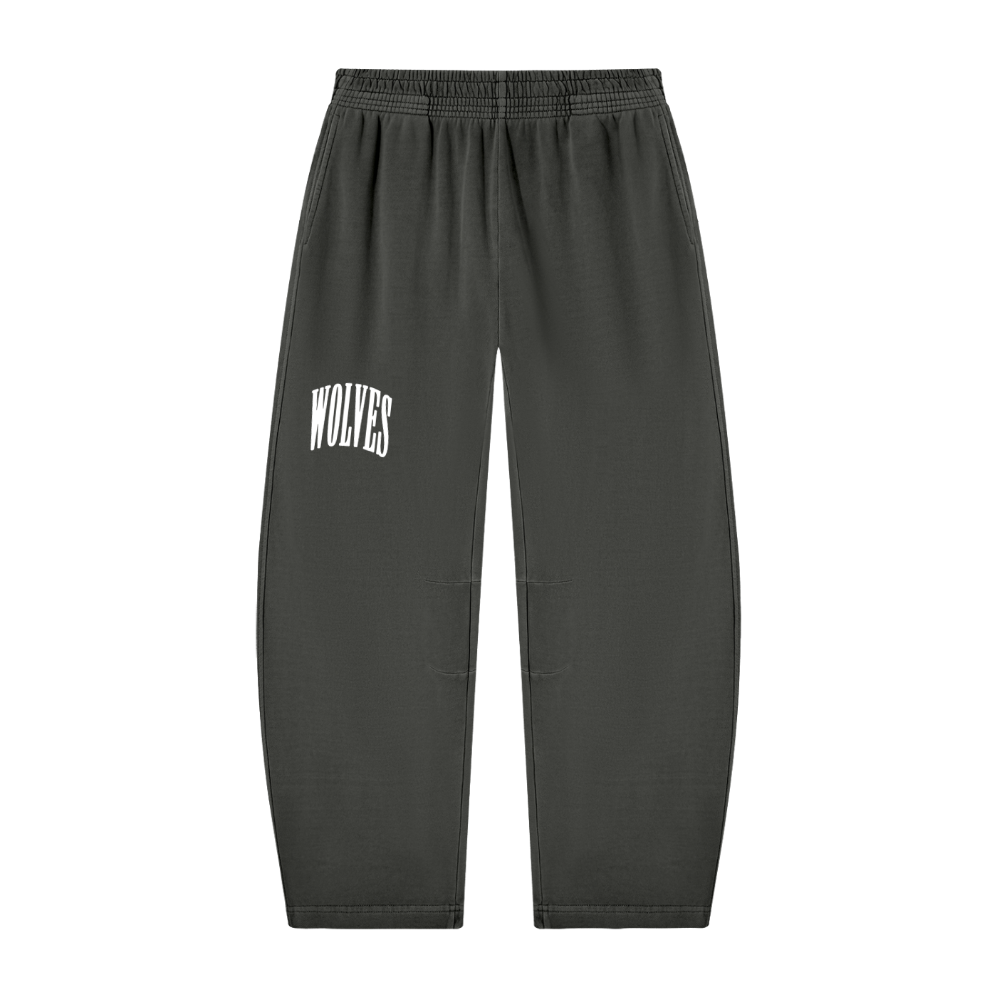 Washed Set Barrel Leg Sweatpants
