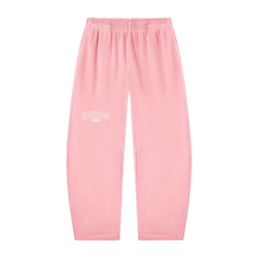 Hotdogs Vintage Washed Barrel Leg Sweatpants