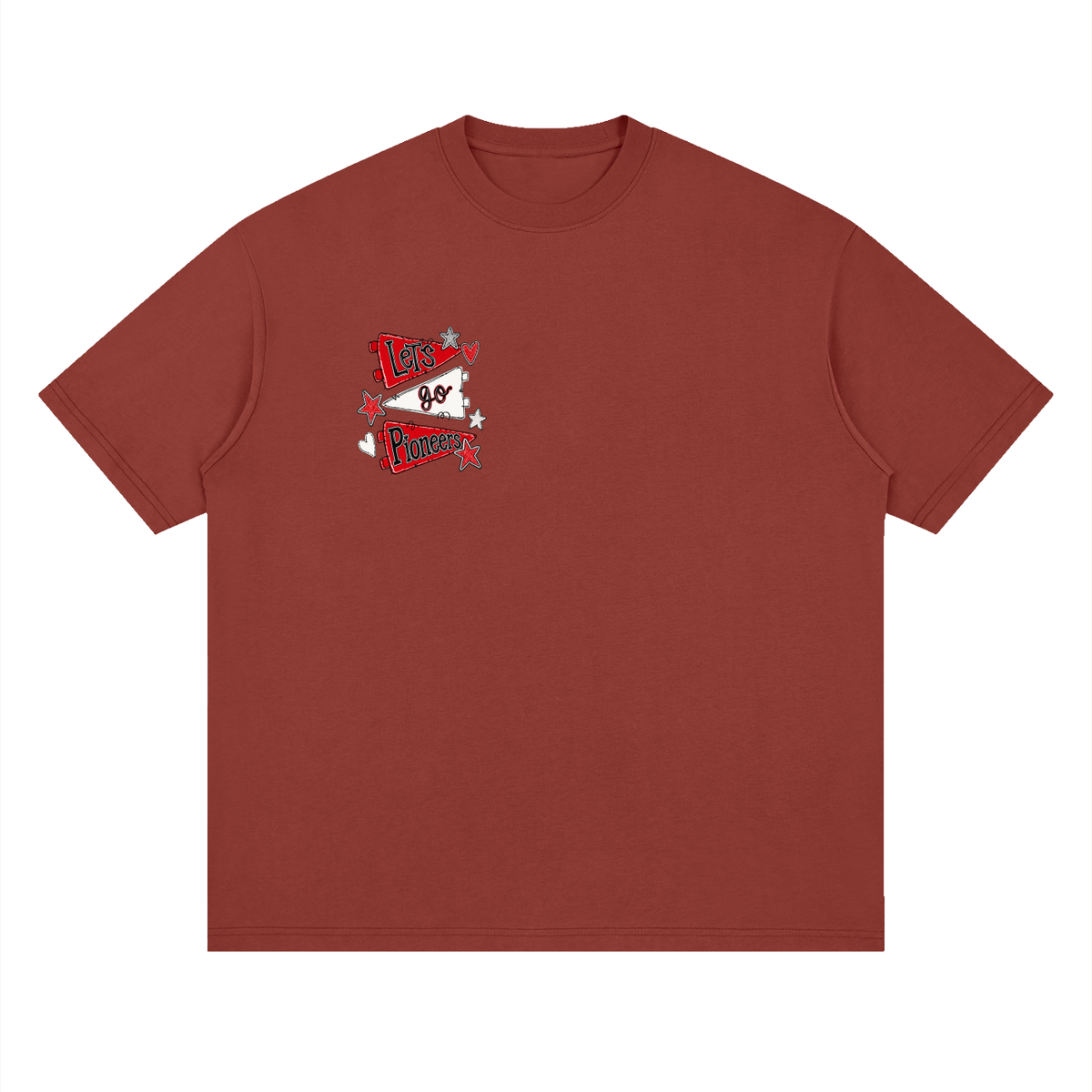 Lets Go Artesia Oversized Drop Shoulder T-Shirt