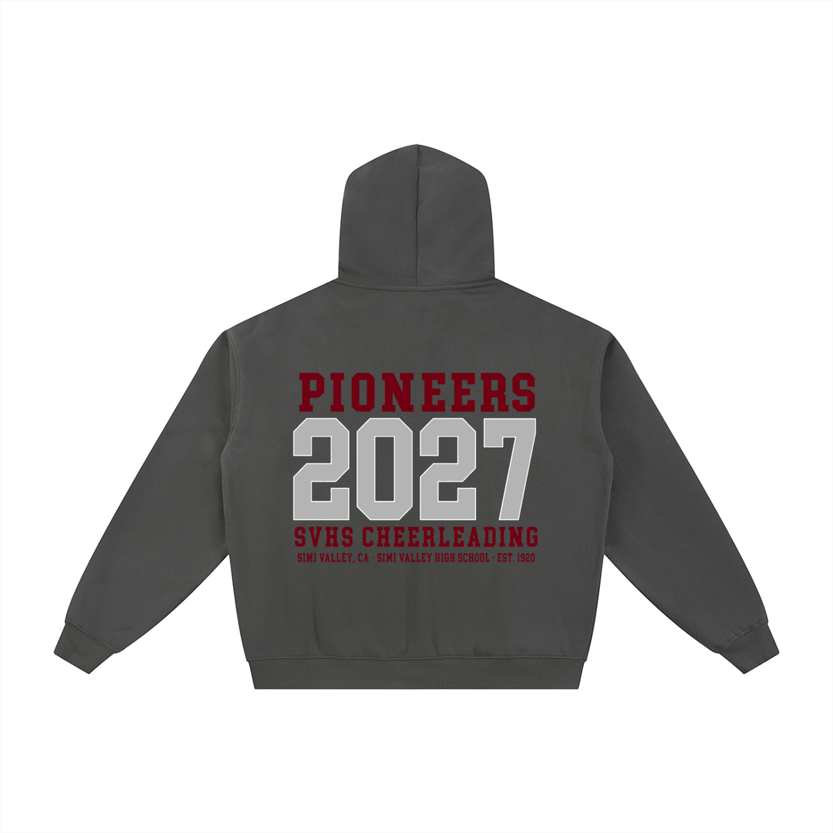 Year Simi Valley Essential Fleece Zip-Through Hoodie