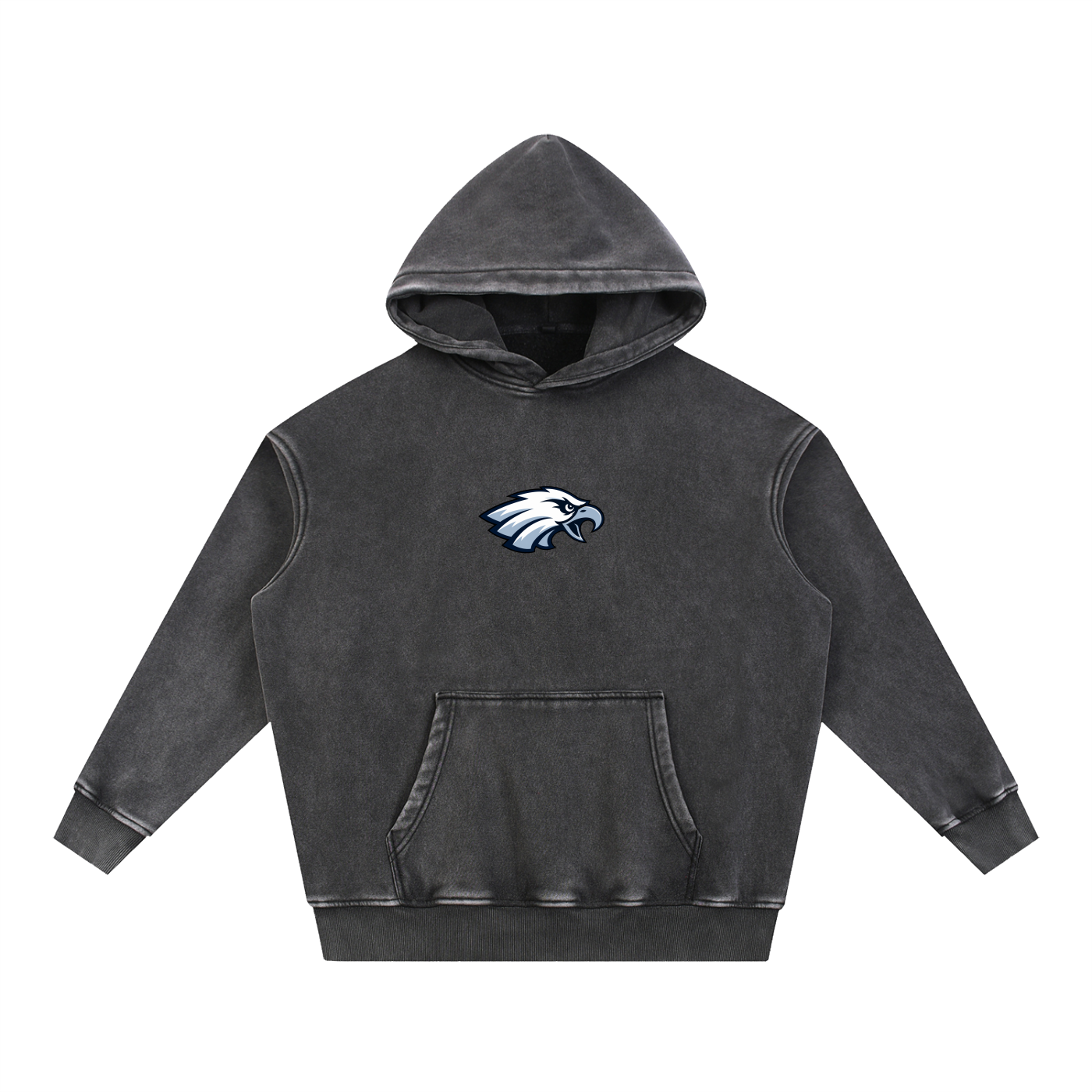 Rocky Point Snow Wash Fleece Oversize Hoodie
