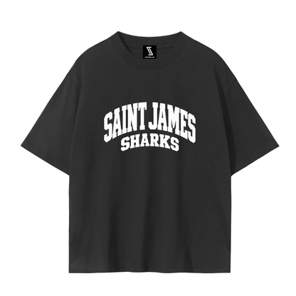 Basic 2 White Saint James Unisex Seamless T-Shirt