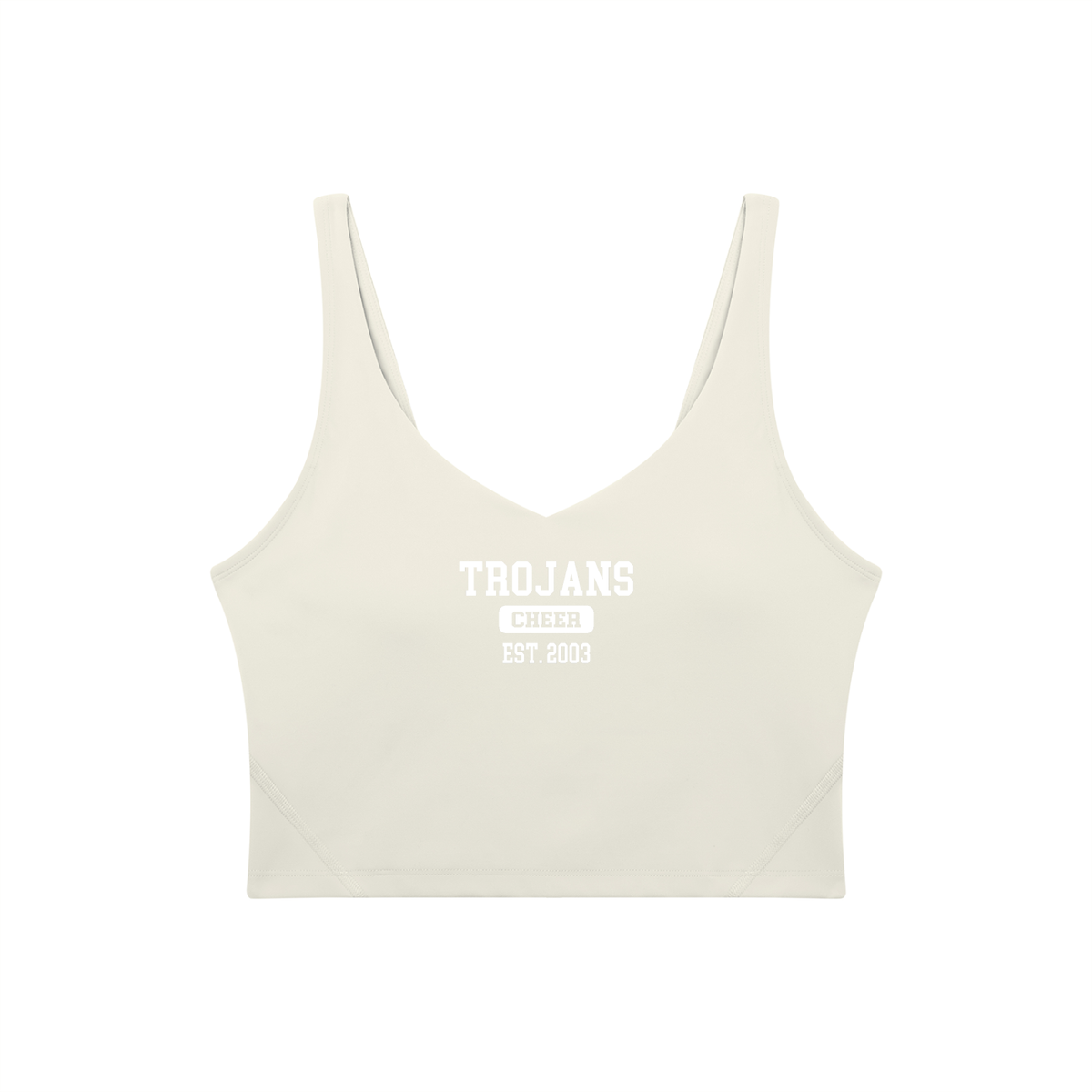 Old School James Island Women's V-Neck Yoga Sports Bra