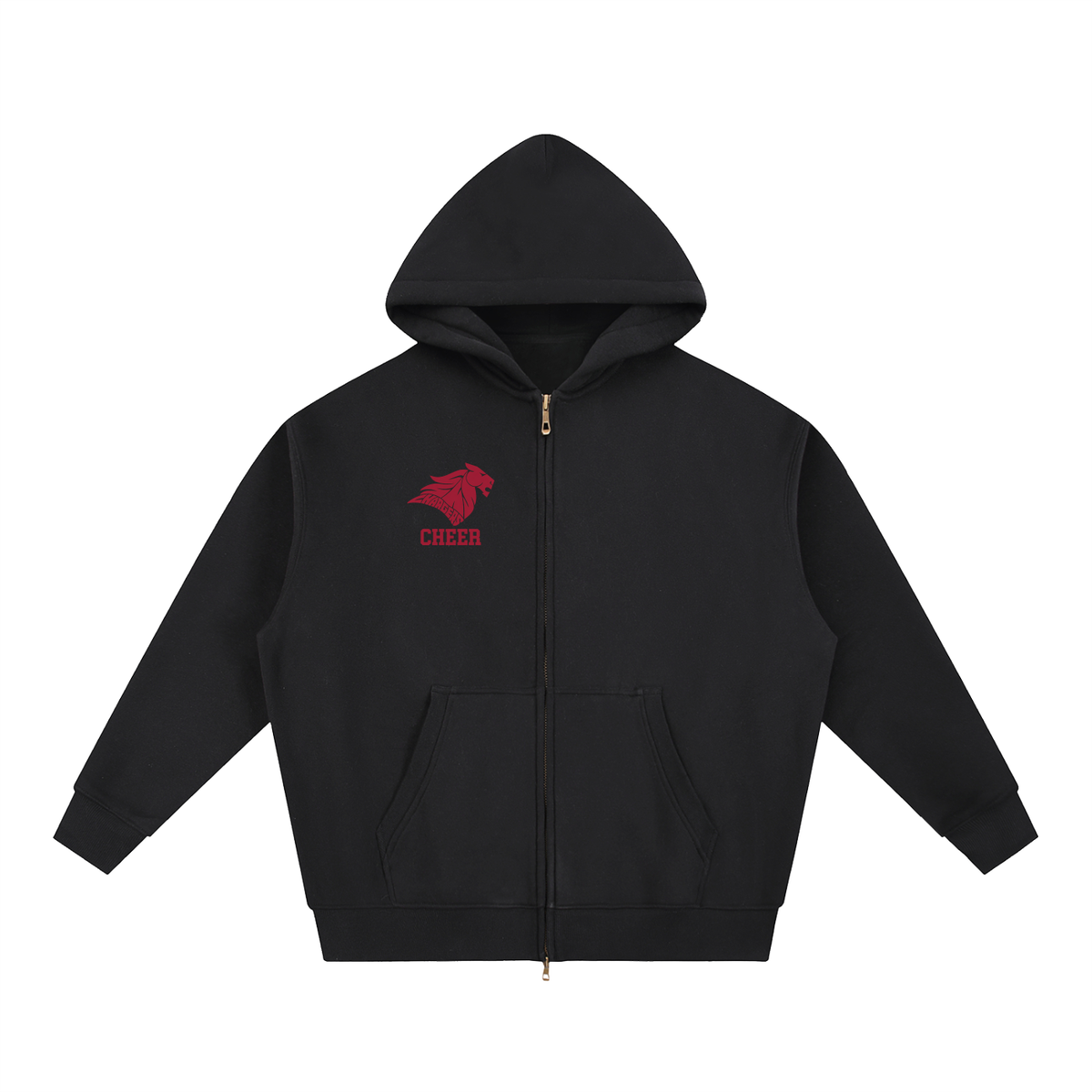 Simple Chatfield Essential Oversized Fleece Boxy Hoodie