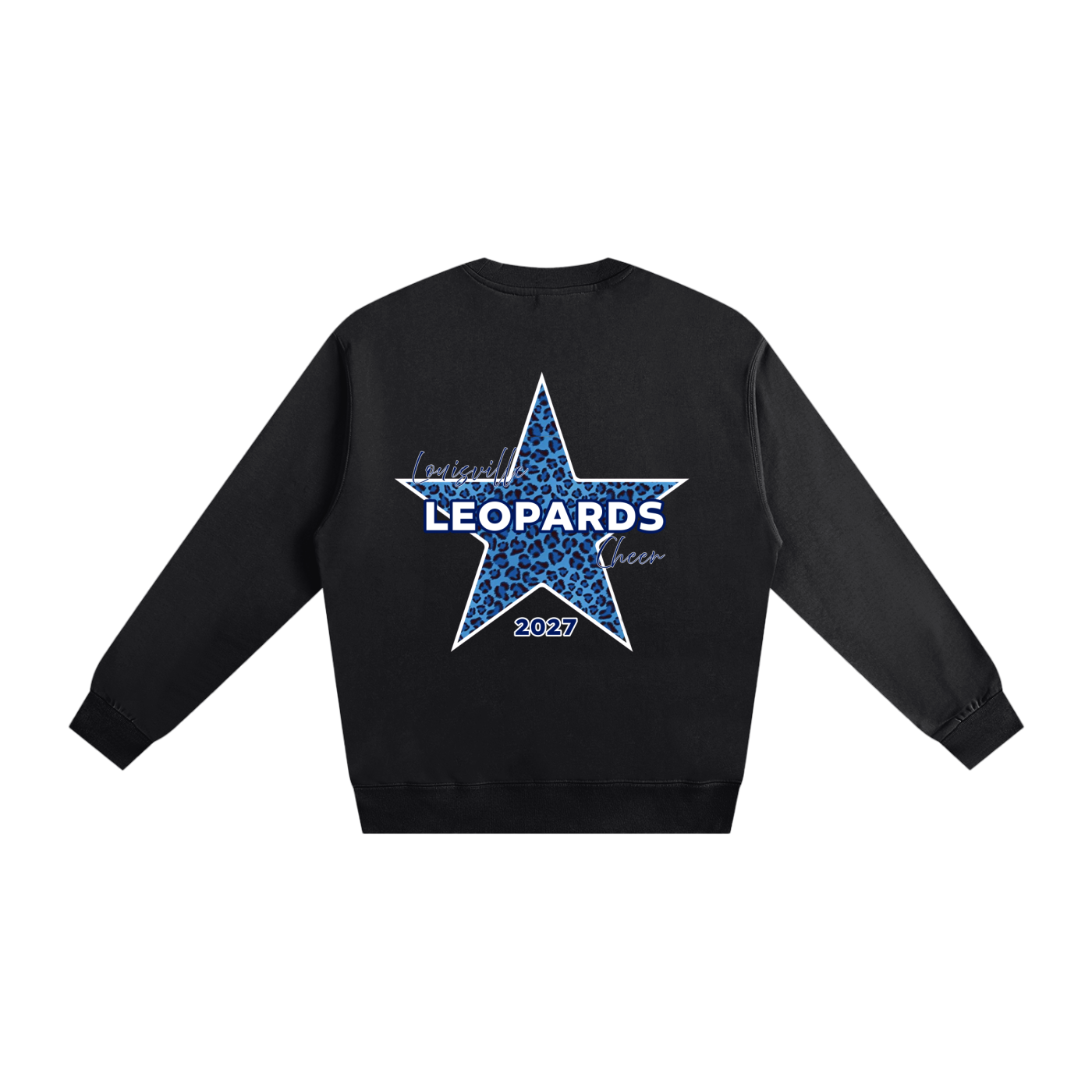 Leopard Star Crewneck