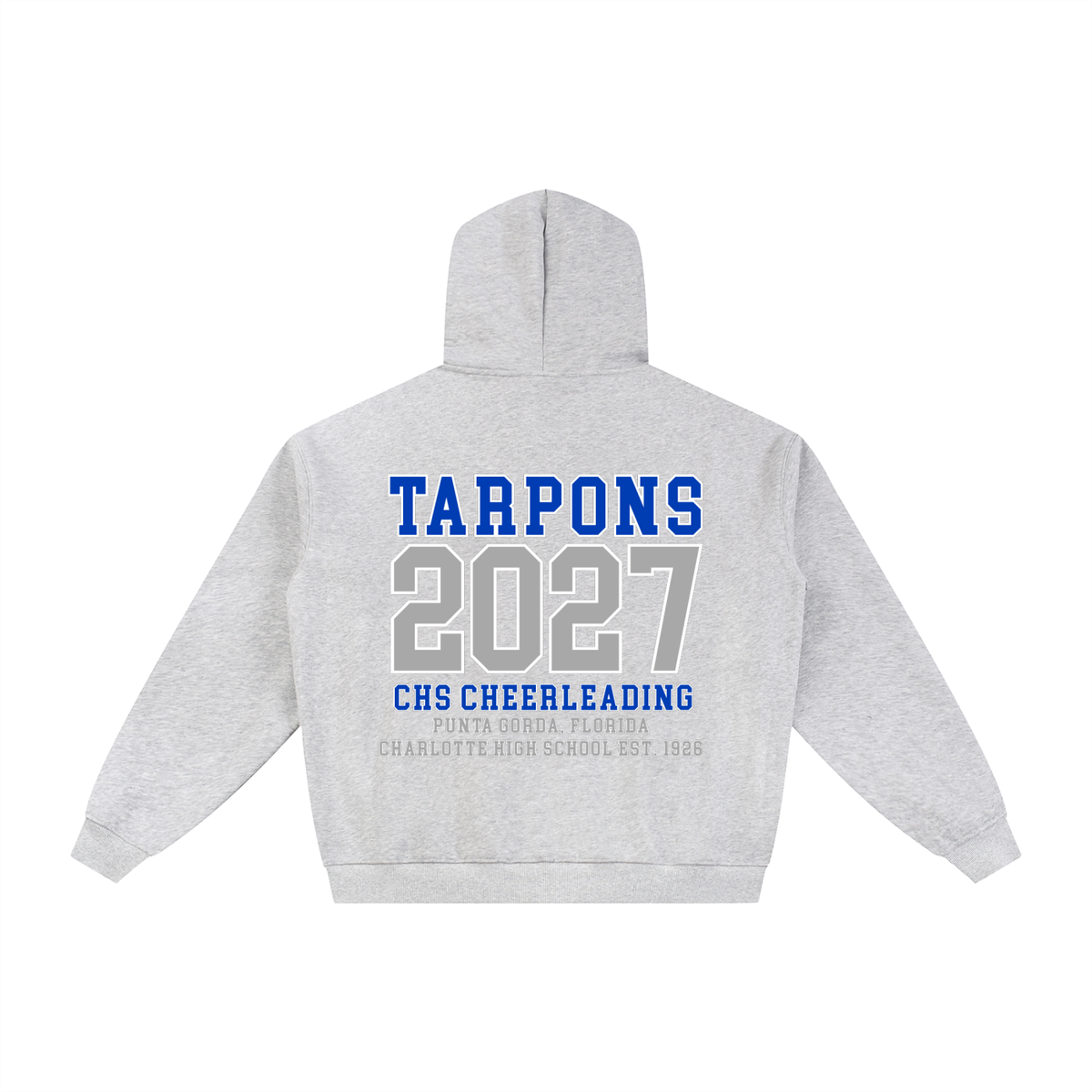 Year Charlotte Essential Fleece Zip-Through Hoodie