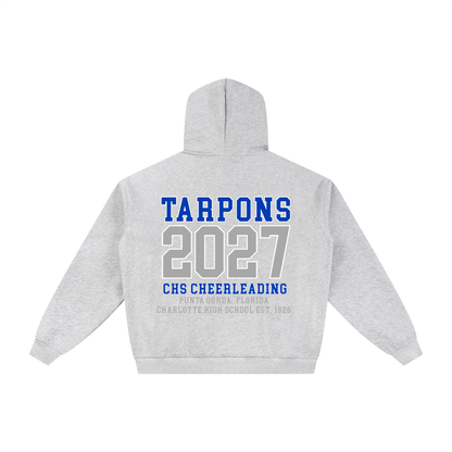 Year Charlotte Essential Fleece Zip-Through Hoodie