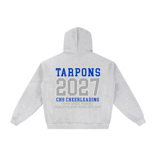 Year Charlotte Essential Fleece Zip-Through Hoodie
