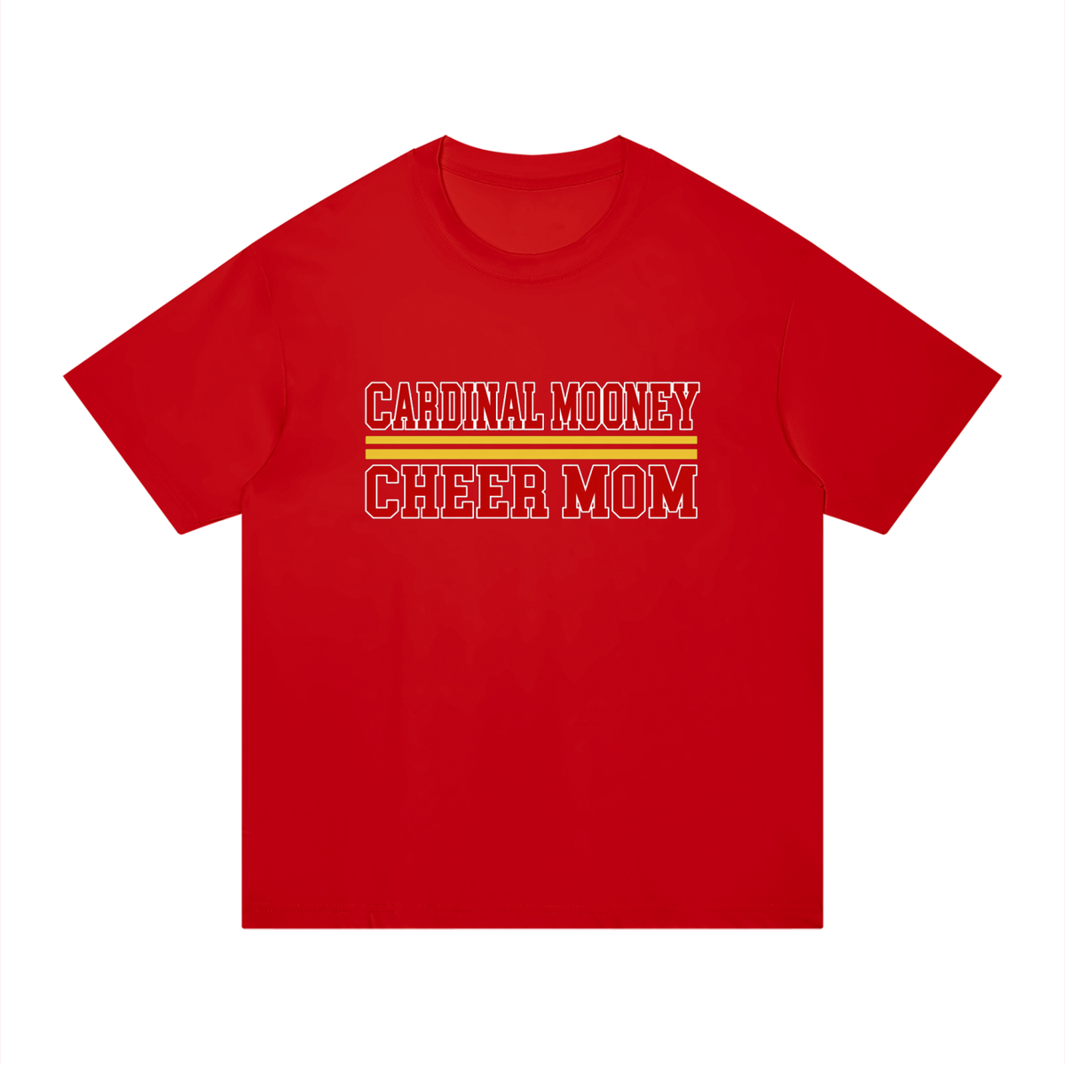 Mom Cardinal Mooney Unisex Regular Fit Cotton T-Shirt