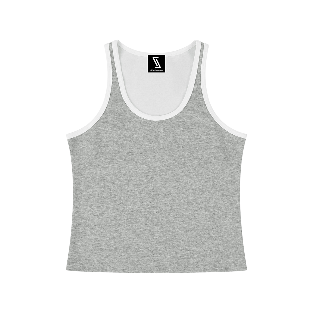 Strive Color Block Cropped Tank