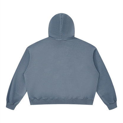 Hot Dogs Boxy Vintage Washed Hoodie