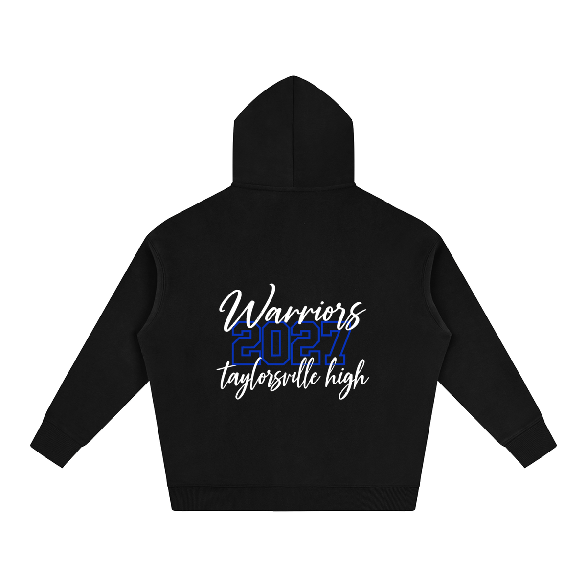 Cursive Front Taylorsville Oversize Fleeced Hoodie