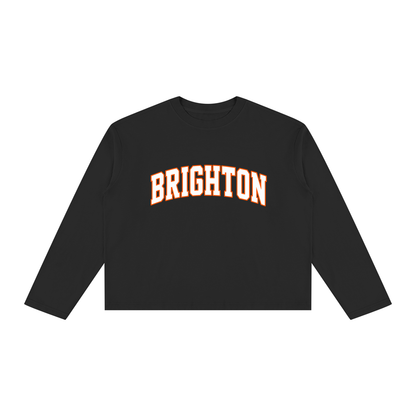 Unisex Vintage Wash Long Sleeve Boxy T-Shirt