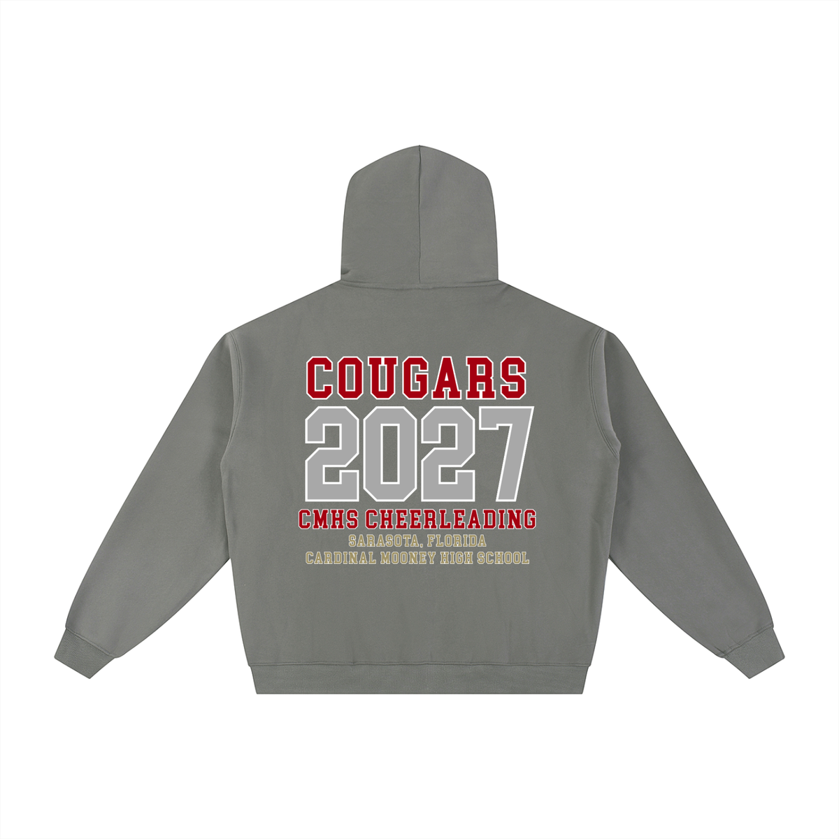 Year Cardinal Mooney Essential Fleece Zip-Through Hoodie