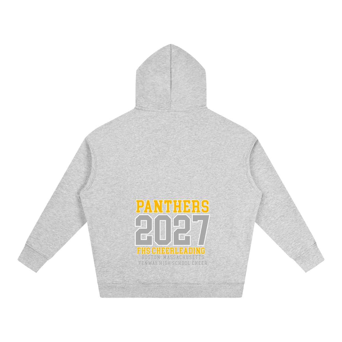Cursive Front Fenway Oversize Fleeced Hoodie